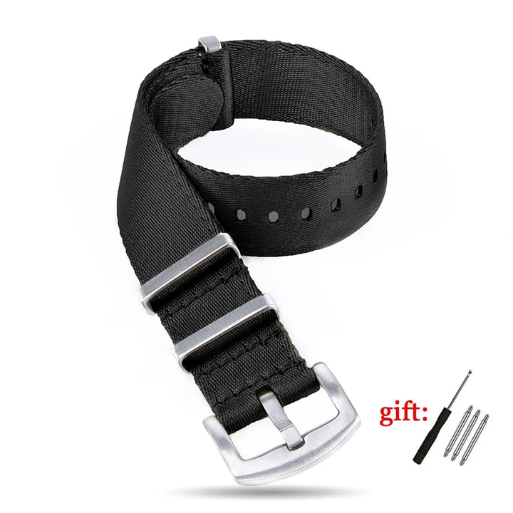 Nylon Military Watch Strap 18/20/22mm (Sport Band)