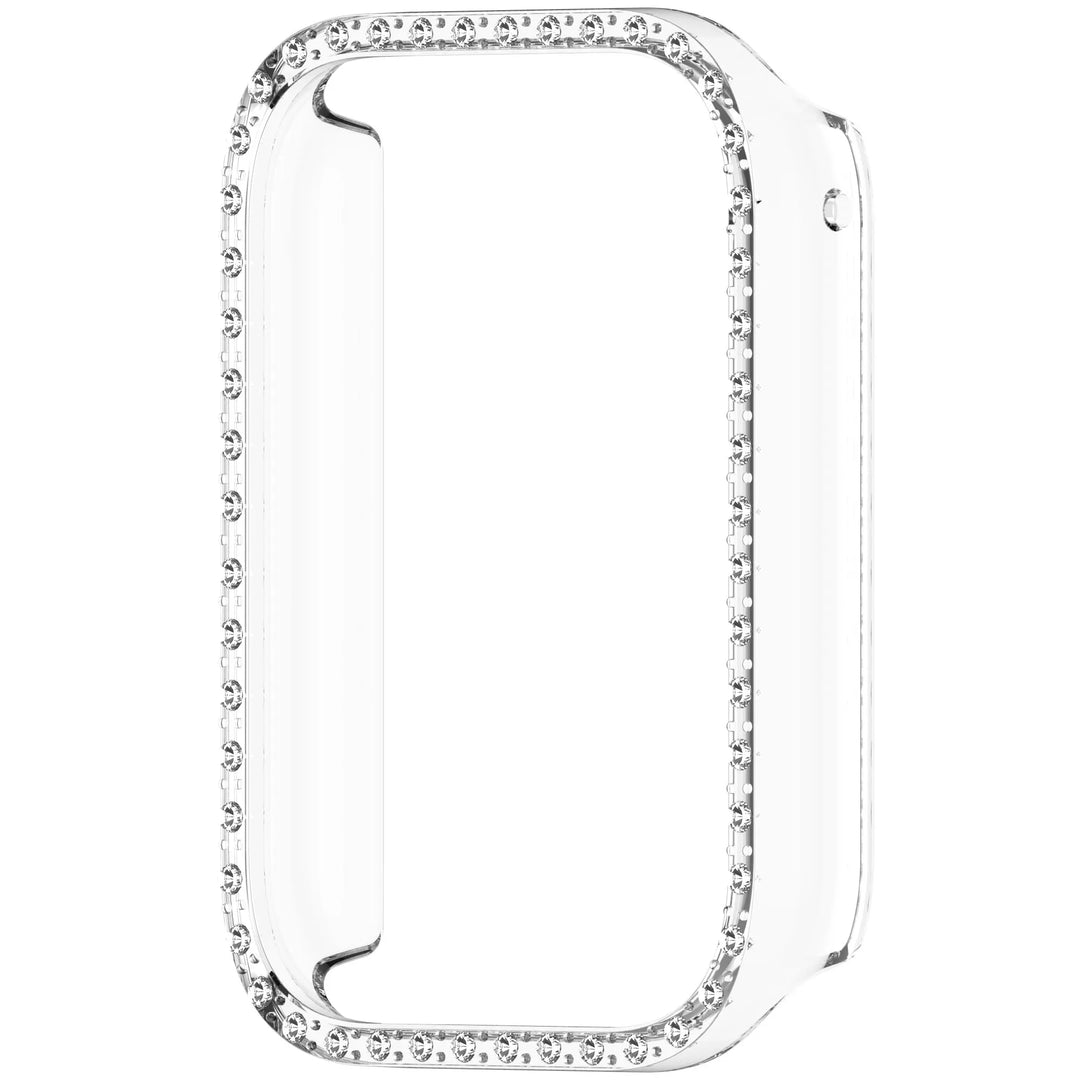 Hollow PC Protective Case with Rhinestones for Xiaomi Mi Band 9 Pro