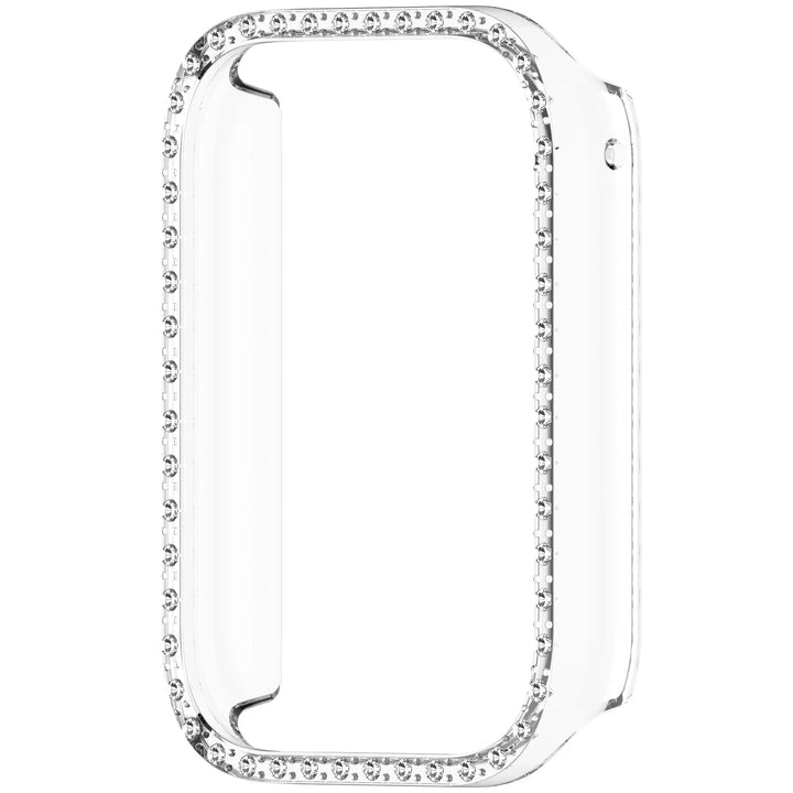 Hollow PC Protective Case with Rhinestones for Xiaomi Mi Band 9 Pro