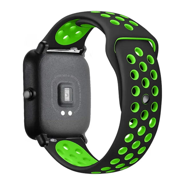 20mm/22mm Silicone band For Amazfit GTS 4/3/2/2e/2 4 Mini GTR 4/2/3 Pro/47mm/stratos 3 Watch Bracelet correa Amazfit bip 6 strap
