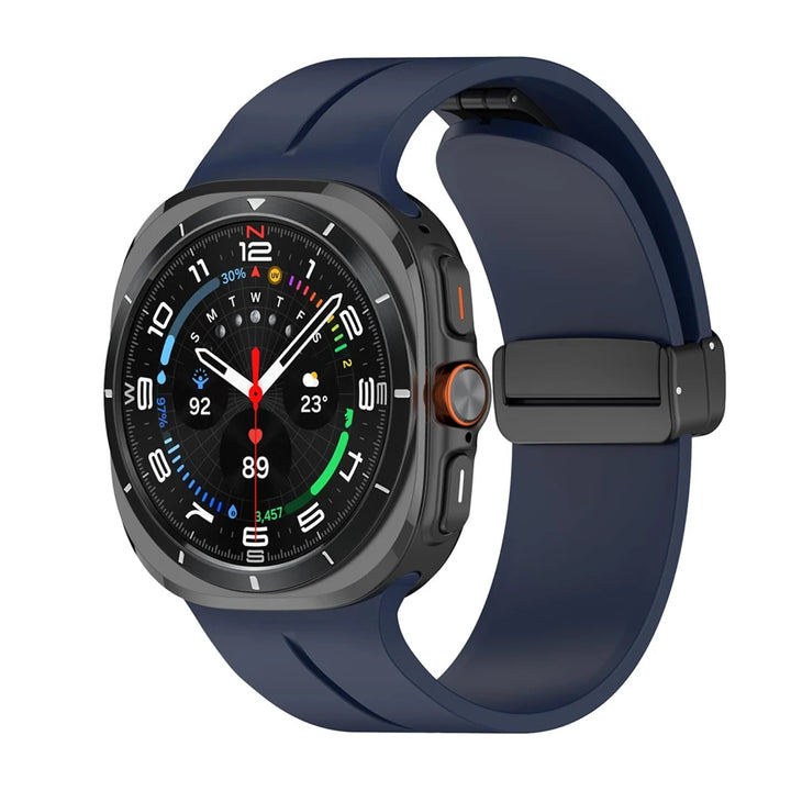 Straps For Samsung Galaxy watch Ultra 47mm smartwatch Accessories Silicone Magnetic Bracelet correa galaxy watch 7 ultra Band