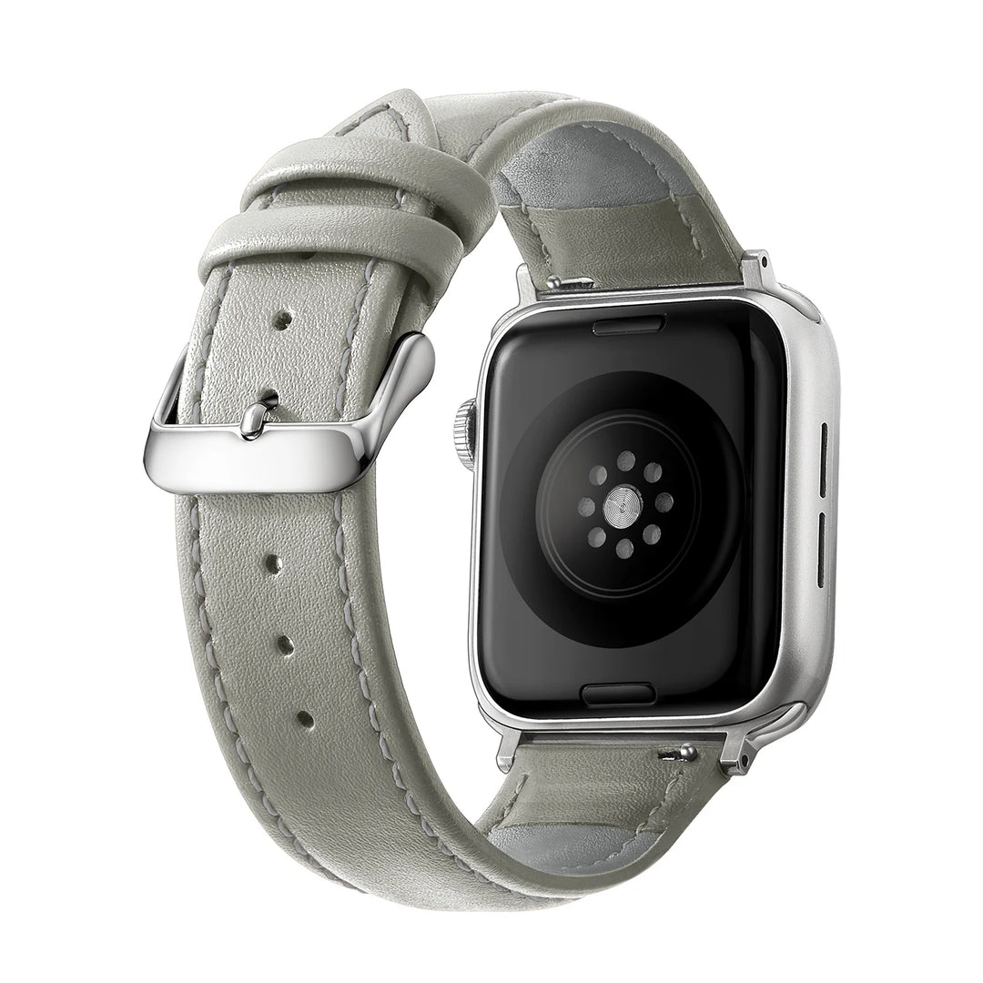 Genuine Leather Apple Watch Band 40–49mm for iWatch Series 3–8 & Ultra