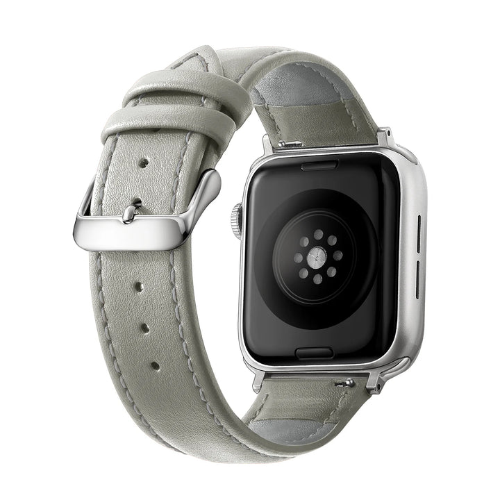 Genuine Leather Apple Watch Band 40–49mm for iWatch Series 3–8 & Ultra
