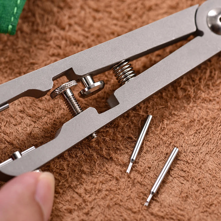 Stainless Steel Spring Bar Removal Pliers – Watch Strap Repair Tool Kit