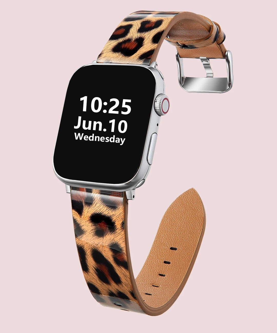 Leopard Print Apple Watch Band (38–49mm)
