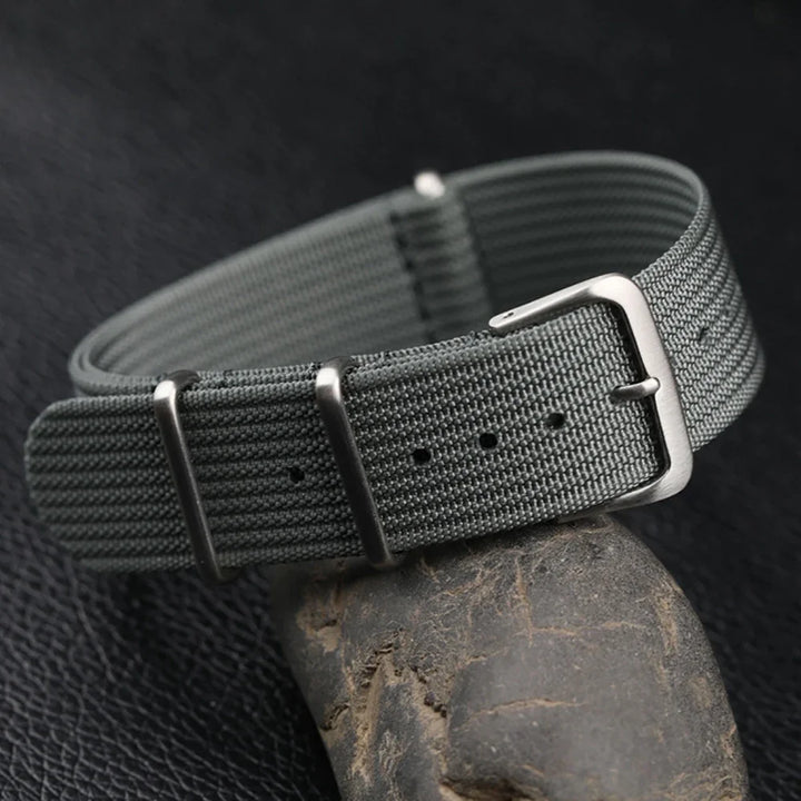 New Ribbed Nylon Watch Band for Omega 20mm 22mm 18mm High Quality Strap for Seiko Military Watchband Army Sport Wrist Bracelet