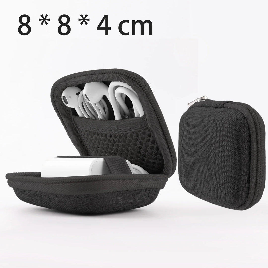 Portable Earphone & Cable Organizer Bag for Chargers & Gadgets