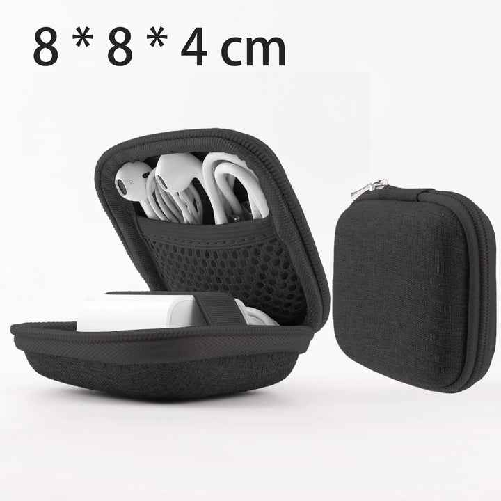 Portable Earphone & Cable Organizer Bag for Chargers & Gadgets