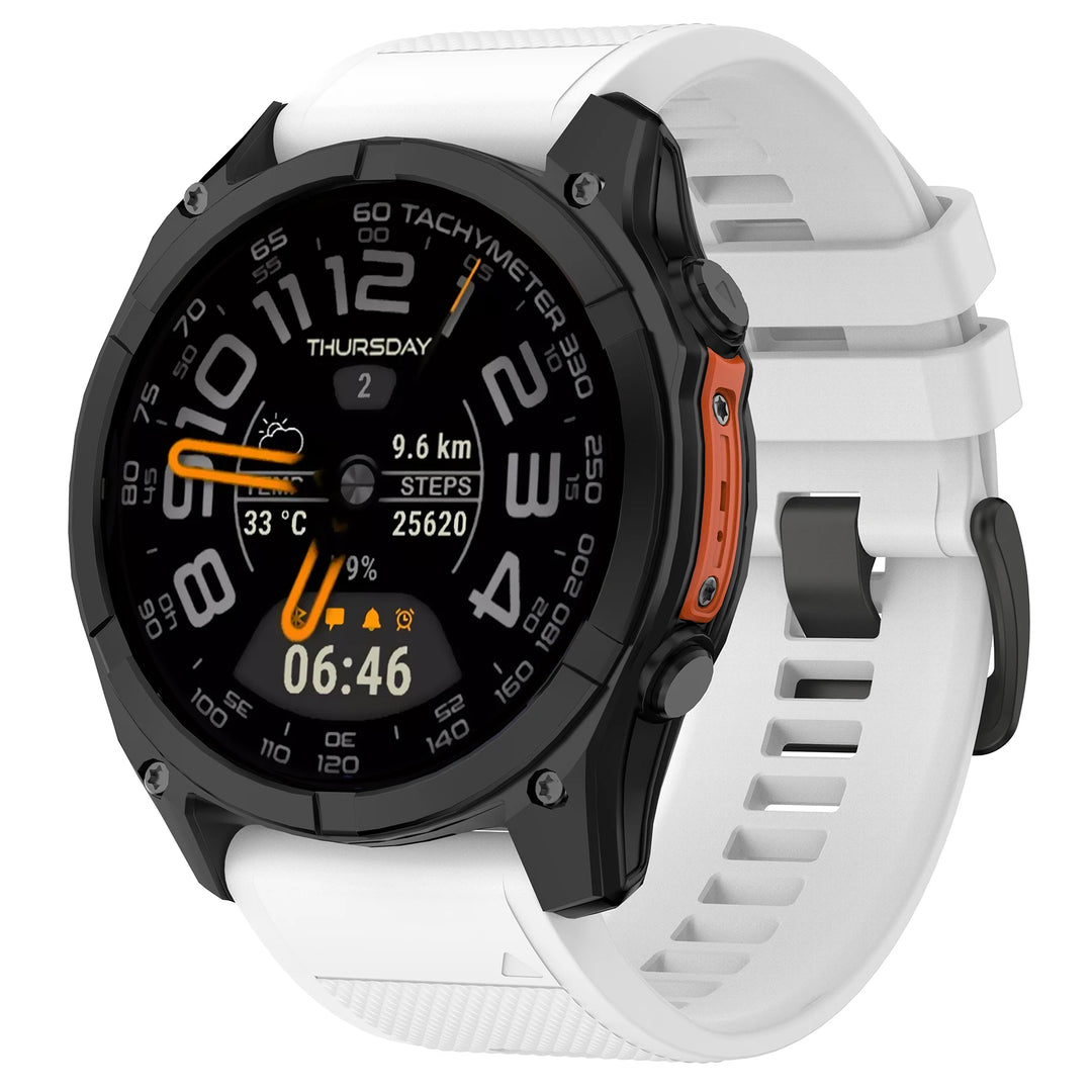 22mm 26mm Silicone WatchBand Strap For Garmin Fenix 5 5X Plus 7 7X 6X 6 Pro Epix Gen2 Enduro 2 Fenix 8 47 51mm Bracele QuickFit