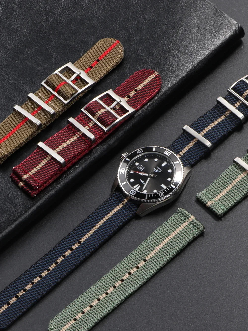 20/22mm Nylon NATO Watch Strap for Tudor, Omega, Seiko