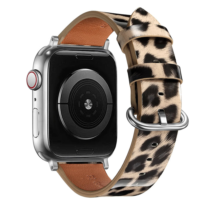 Leopard Print Apple Watch Band (38–49mm)