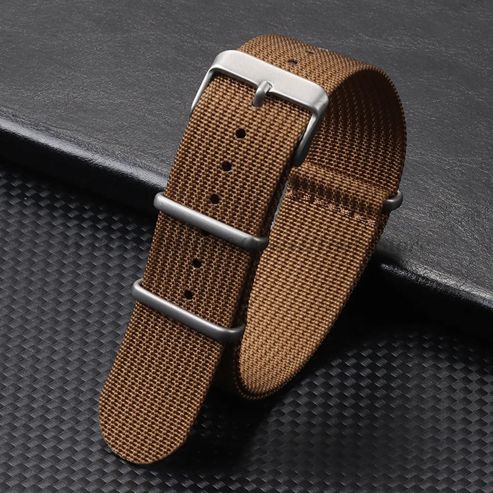 High-Quality Nylon Watch Strap 18/20/22mm (Military Style)