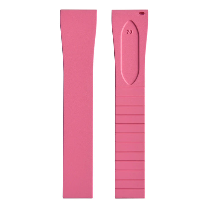 CTS FKM Rubber Watch Strap 16mm 18mm 19mm 20mm 21mm 22mm Quick Release Butterfly Buckle Watch Band CTS Strap For Cut To Size