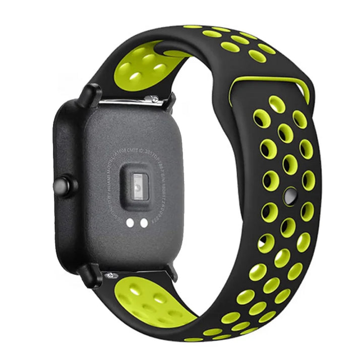20mm/22mm Silicone band For Amazfit GTS 4/3/2/2e/2 4 Mini GTR 4/2/3 Pro/47mm/stratos 3 Watch Bracelet correa Amazfit bip 6 strap