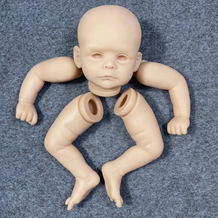 20″ Joleen Unpainted Vinyl Reborn Baby Doll Kit with Eyes