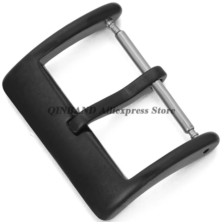 304L Stainless Steel Pin Watch Buckle 16–20mm (Matte/Polished,