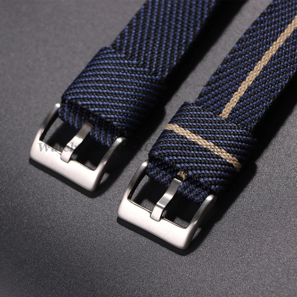 Quick Release Nylon Strap (20–22mm) – Military Style