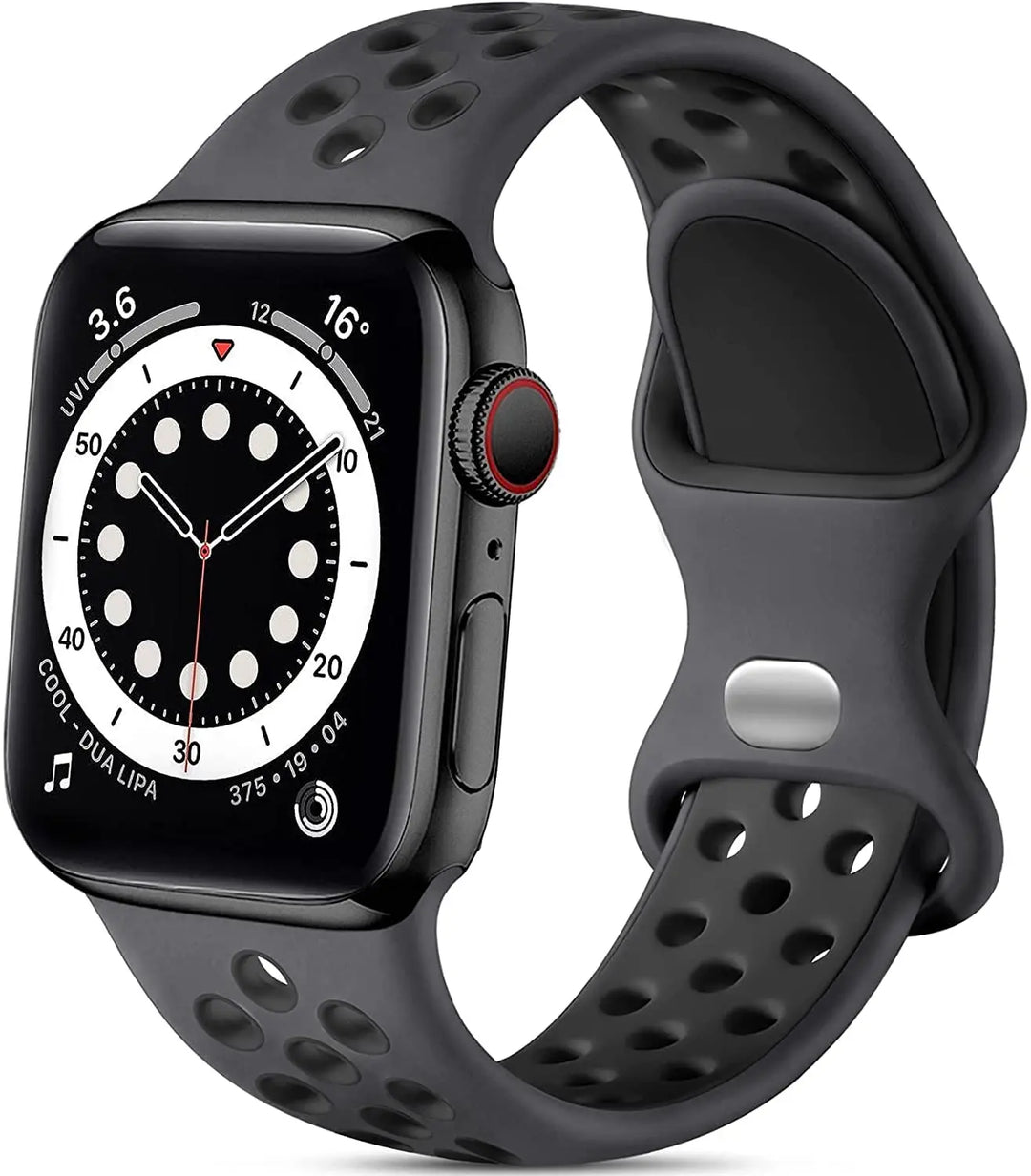 Silicone Apple Watch Band – Multi‑Size (38–49mm)