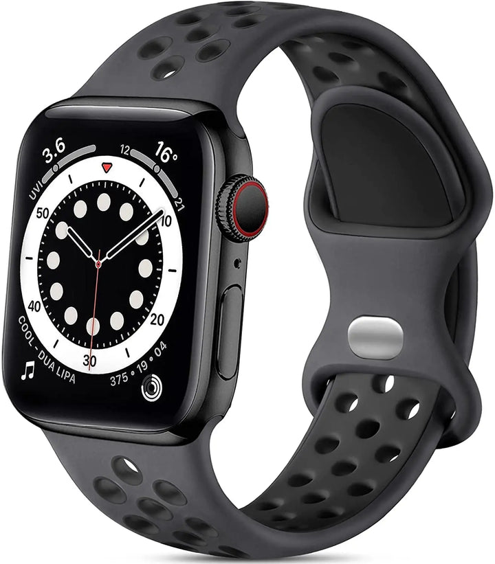 Silicone Apple Watch Band – Multi‑Size (38–49mm)