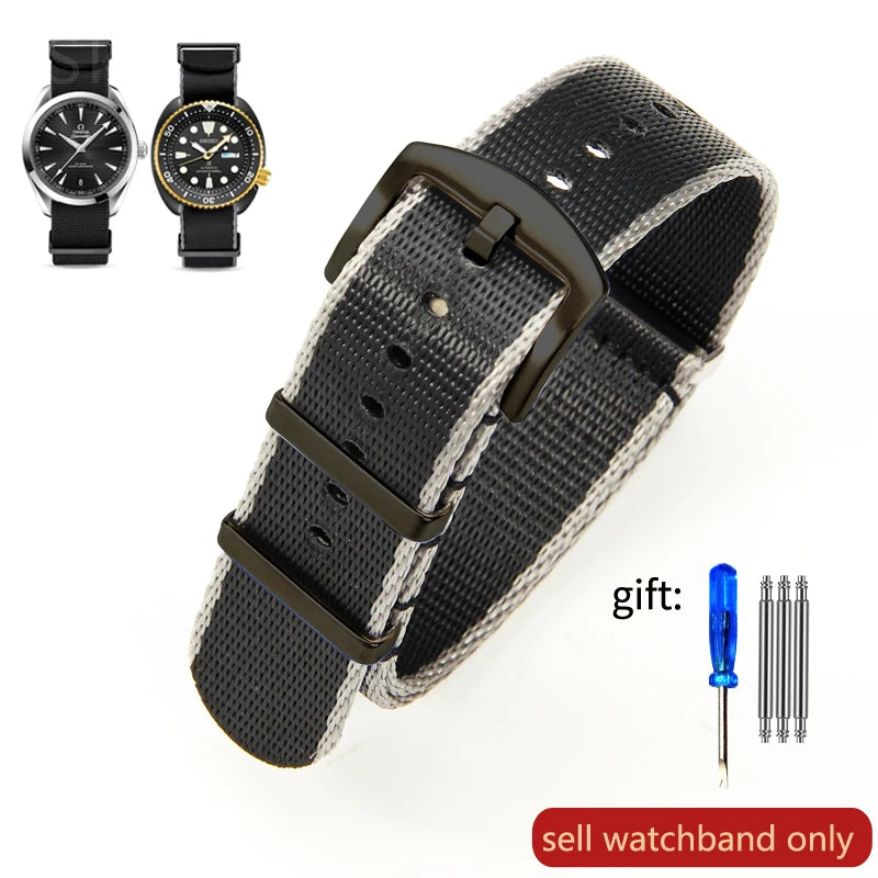 Breathable Nylon NATO Strap 20/22mm