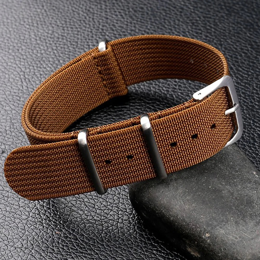 Nylon NATO Watch Band 18–22mm