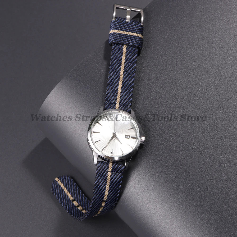 Quick Release Nylon Strap (20–22mm) – Military Style