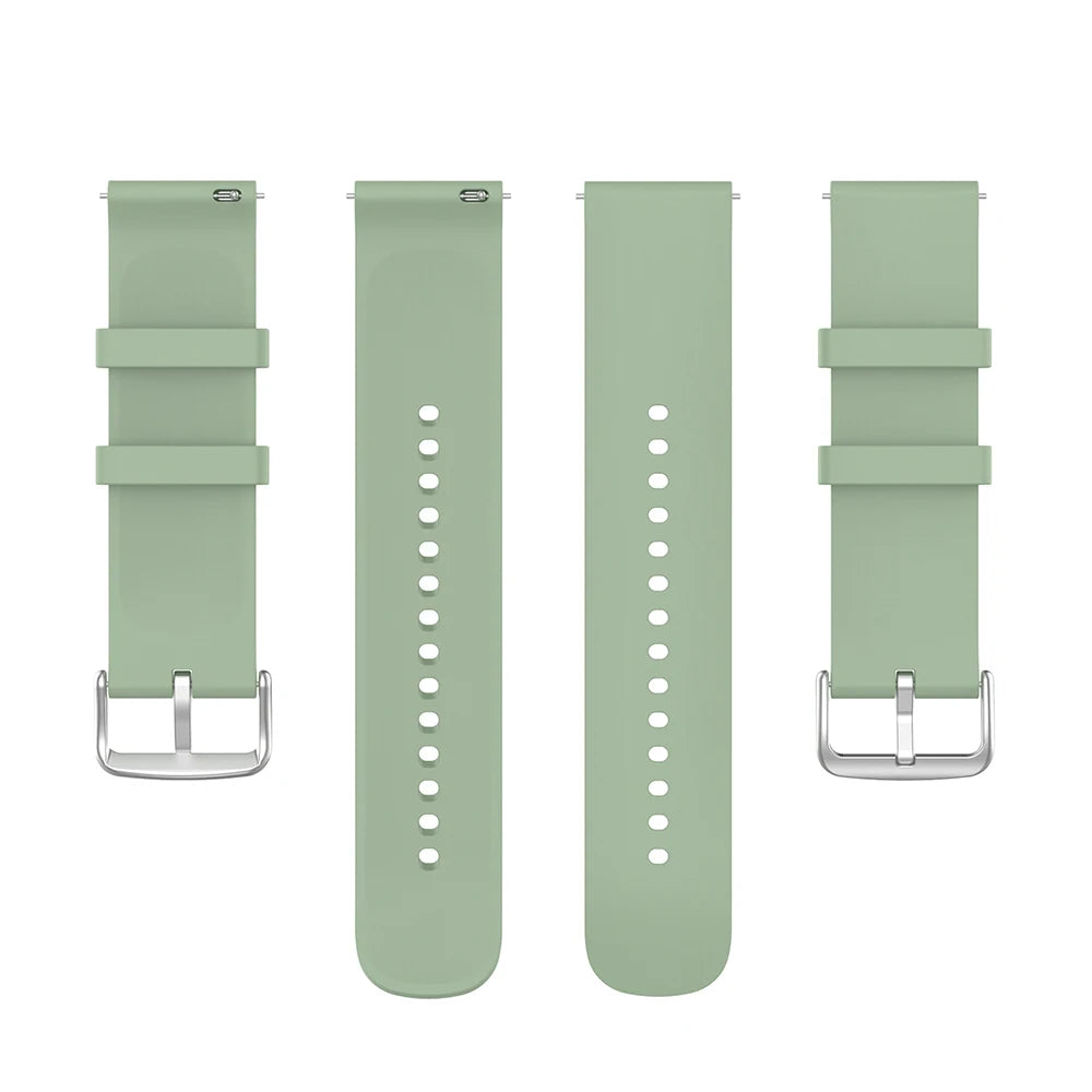 20mm Silicone Strap For Huami Amazfit GTS 4/2 Mini GTS 3 2e Smart Watch Band for Huami Amazfit Bip 3/Bip U Pro
