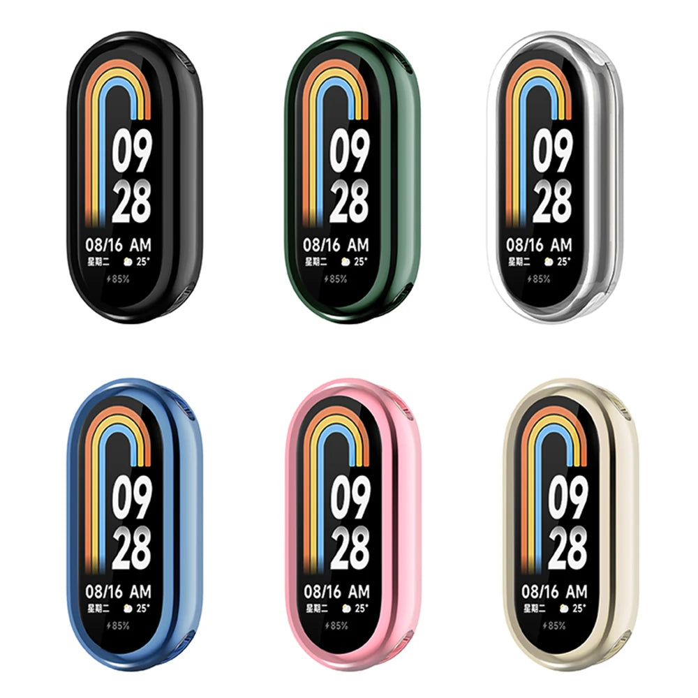 Xiaomi Mi Band 8/9/10 TPU Full Screen Protective Case