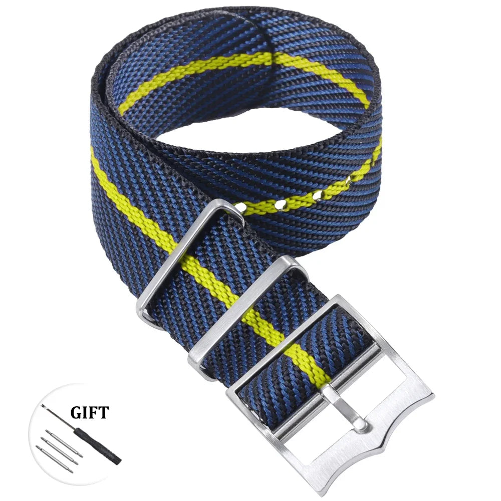 Nylon Military Watch Band 20–22mm (Sport Canvas)
