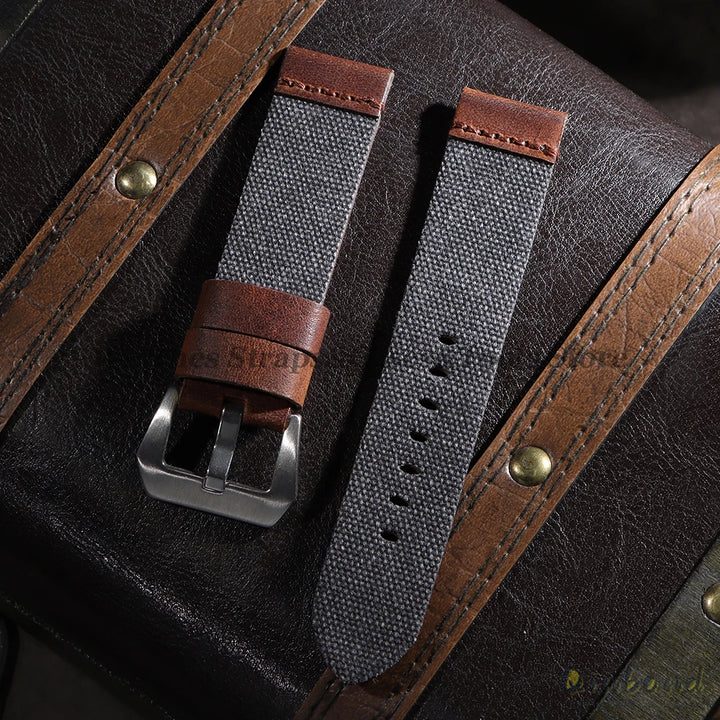 High Quality Durable Nylon Watch Strap Men Women Watchband 20mm 22mm 24mm for Panerai Retro Wristband Release Universal Bracelet