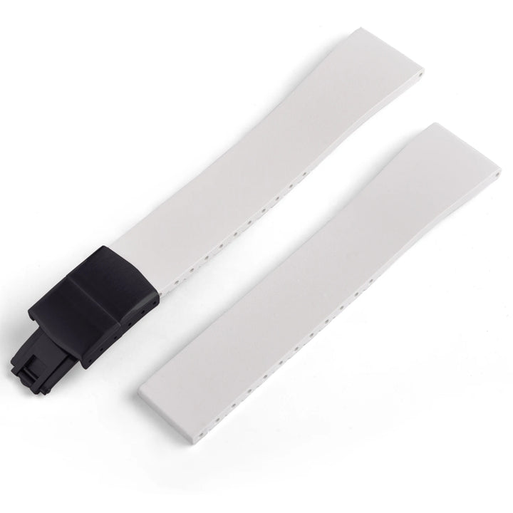 CTS FKM Rubber Watch Strap – 16–22mm Quick Release, Cut-to-Size, Sweatproof & Waterproof