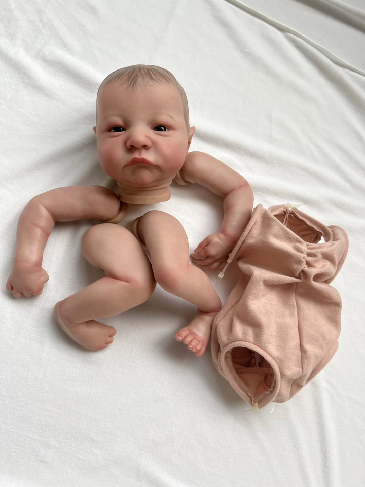 Levi 19″ Painted Reborn Doll Kit