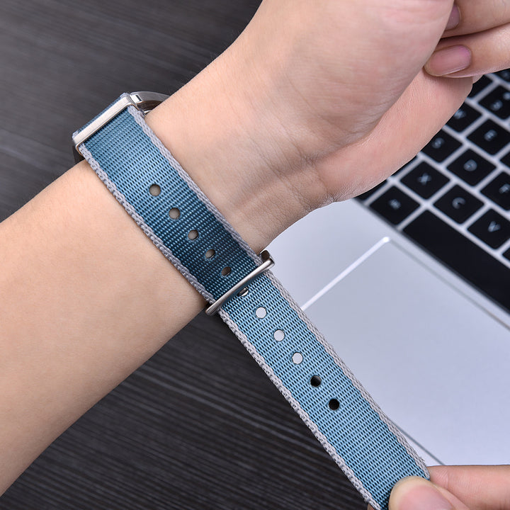 High Density Nylon Watchband for Omega Seamaster Premium Quality Bracelet for Rolex Waterproof Sweat-Proof 20mm 22mm Strap