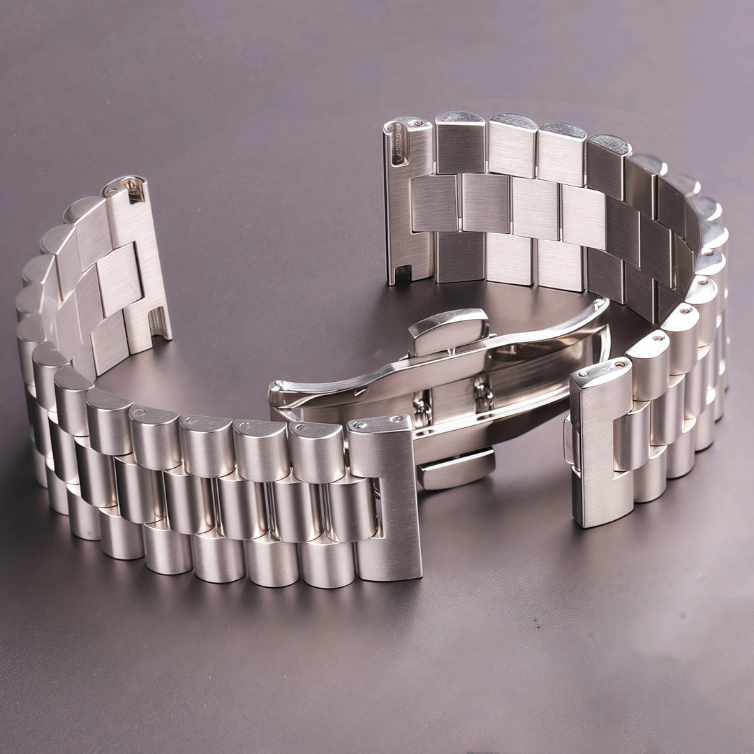 Stainless Steel Metal Watch Strap 16-22mm