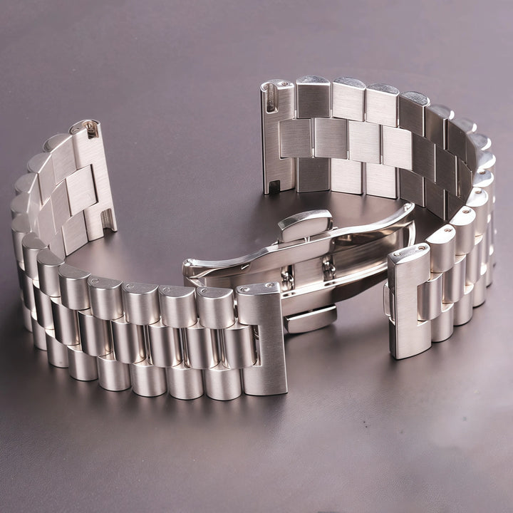 Stainless Steel Metal Watch Strap 16-22mm