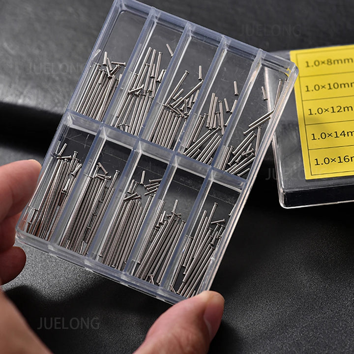 NATOBELT Watch Spring Bars 100pcs 8–26mm Metal Pins for Strap Replacement