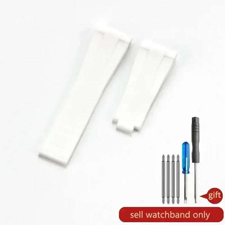 Silicone Watch Strap 20–21mm for Rolex Submariner & Daytona