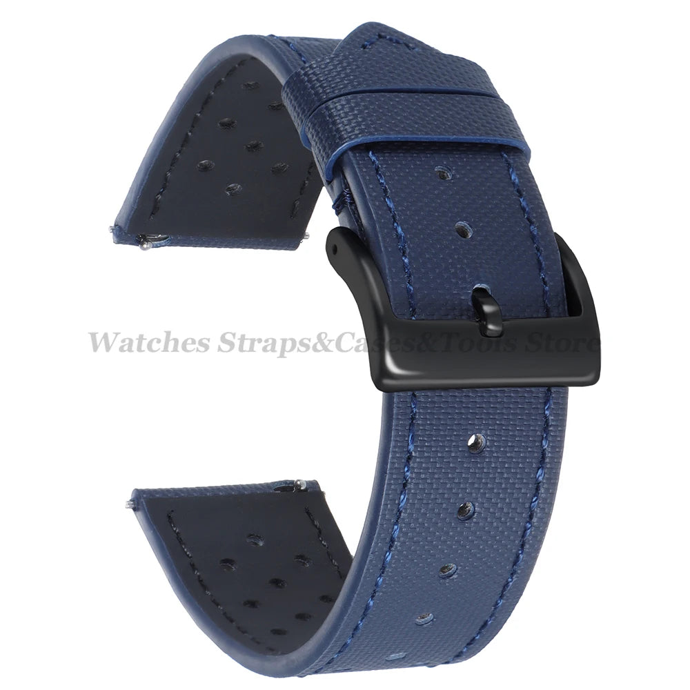 Sailcloth Nylon Watch Strap – 18-22mm