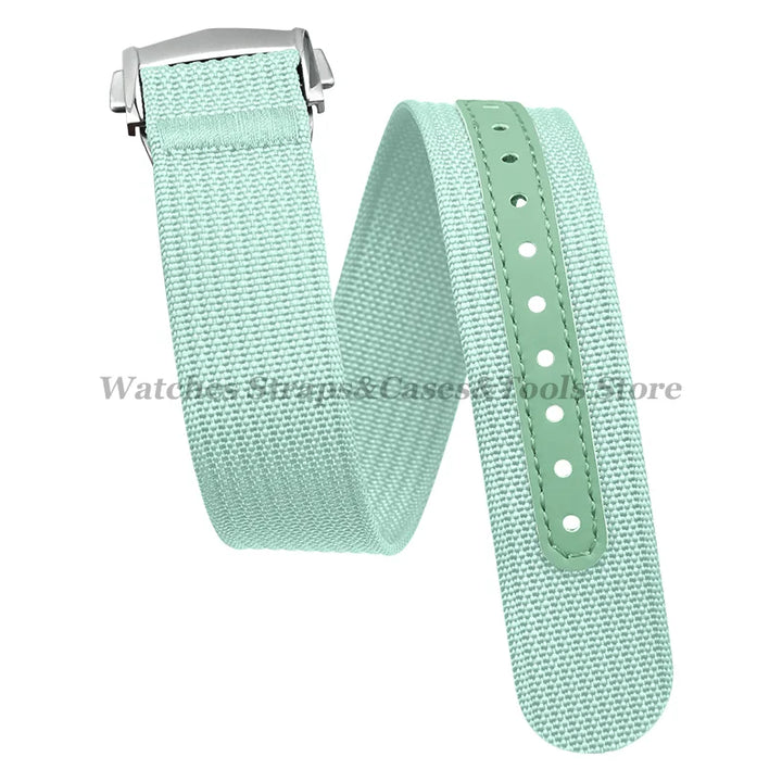 Canvas Nylon Watch Strap – 20-22mm Waterproof