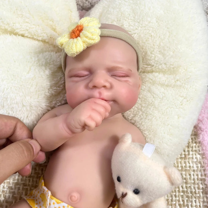 13" Mini Silicone Pascale Reborn Baby Doll