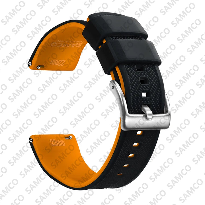 Premium Silicone Quick-Release Watch Band 18/20/22mm