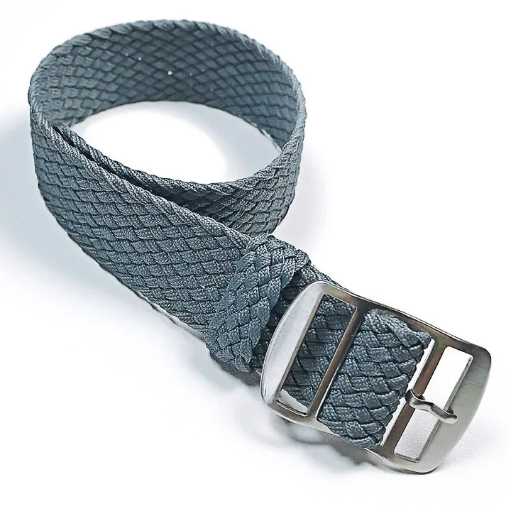 Perlon Woven Nylon Watch Strap (14–22mm)
