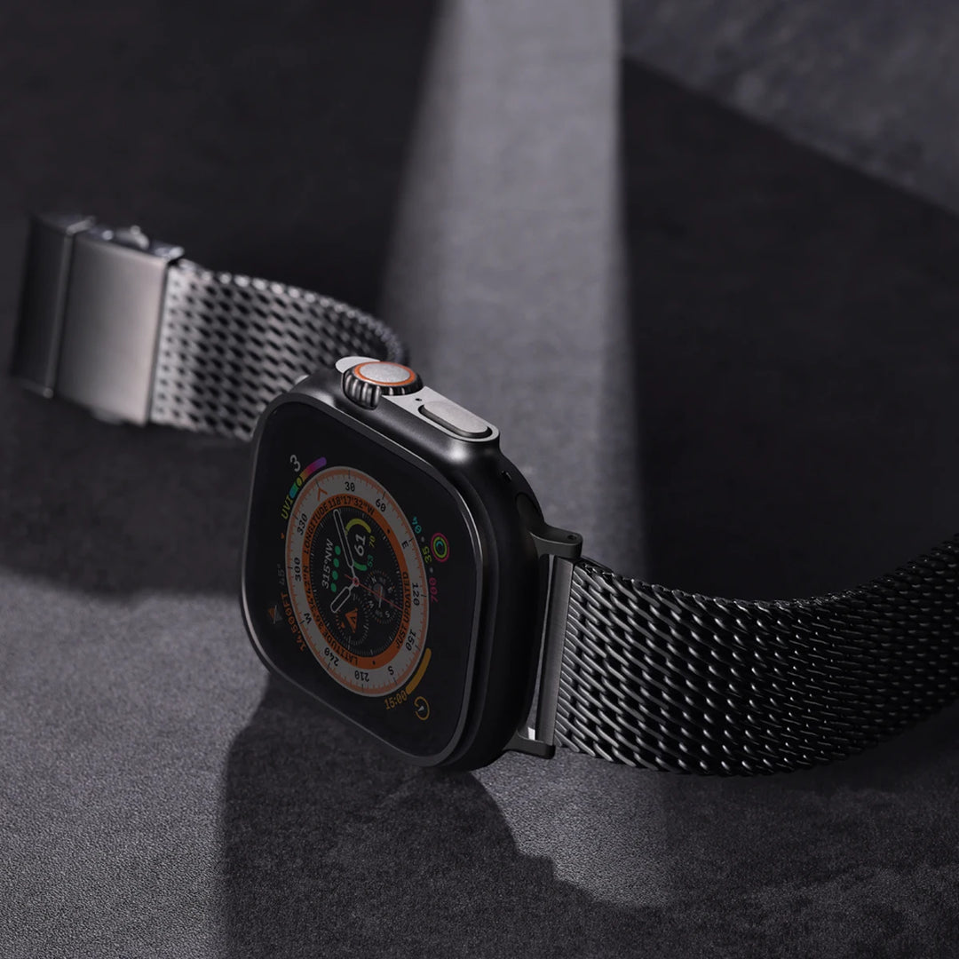 Top Stainless Steel Milanese Mesh Strap For Apple Watch Ultra 2 49mm Series 10 46mm 42mm 45mm 44mm Bracelet Apple Watch Band