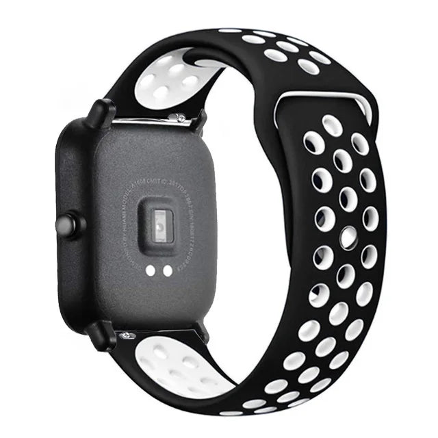 20mm/22mm Silicone band For Amazfit GTS 4/3/2/2e/2 4 Mini GTR 4/2/3 Pro/47mm/stratos 3 Watch Bracelet correa Amazfit bip 6 strap