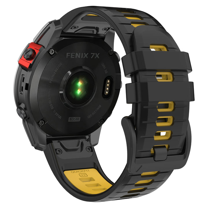 QuickFit Silicone Strap for Garmin Fenix, Epix & Enduro (22-26mm)