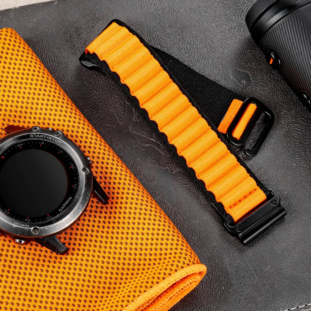 HEMSUT QuickFit Watch Strap – 20/22/26mm for Garmin Fenix, Tactix, Forerunner, MARQ & More