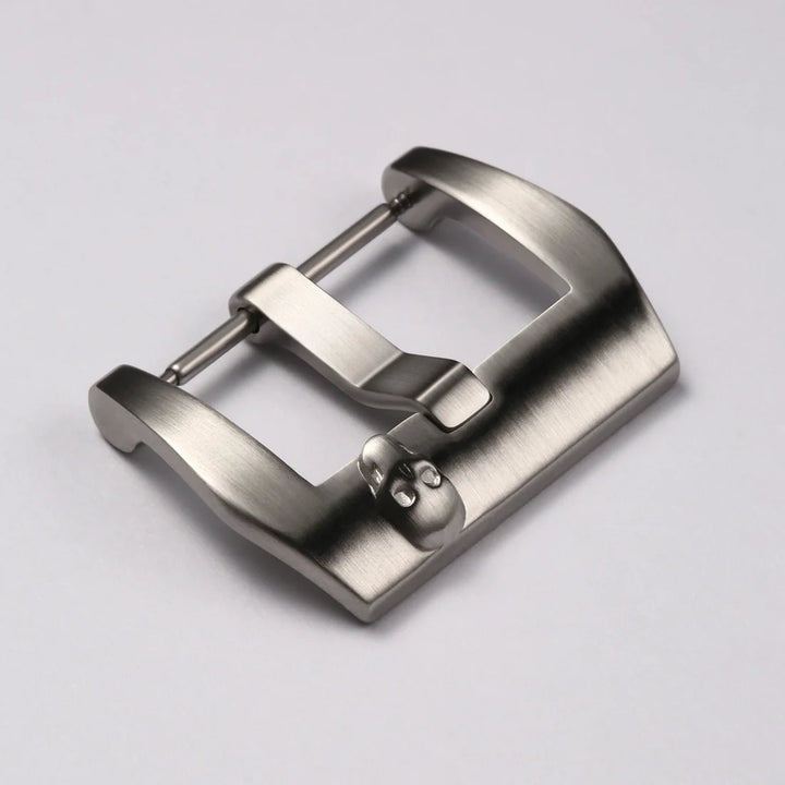 Maikes Skull Watch Buckle 316L Stainless Steel 18mm 20mm 22mm Black Rose Gold Leather Strap Clasp