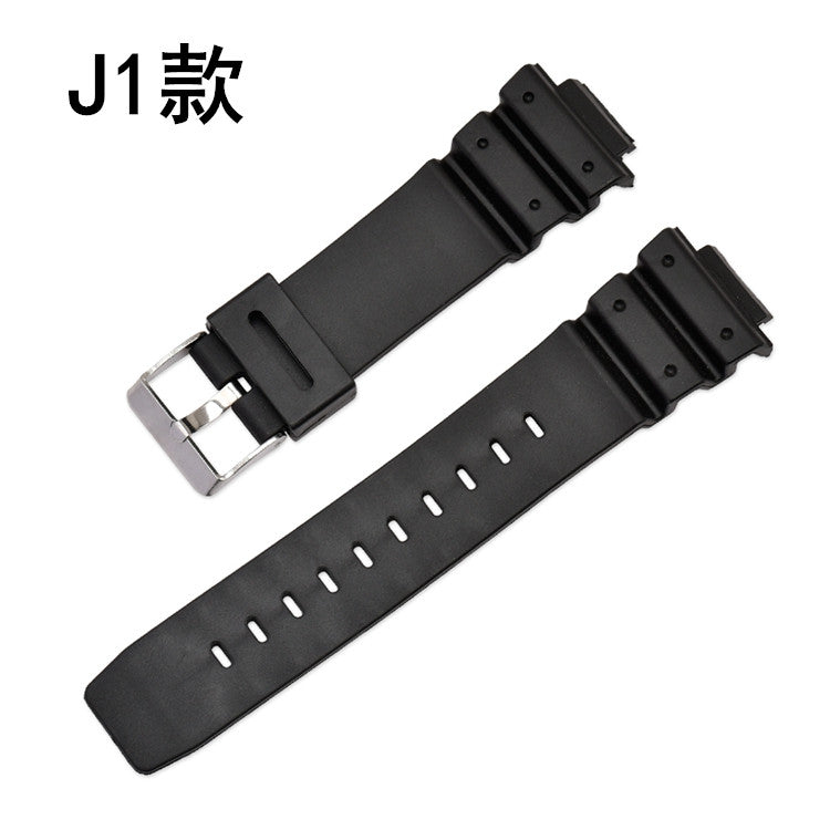 TPU Rubber Watch Strap 16–26mm for Casio G-Shock 9052/5600/6900 Series