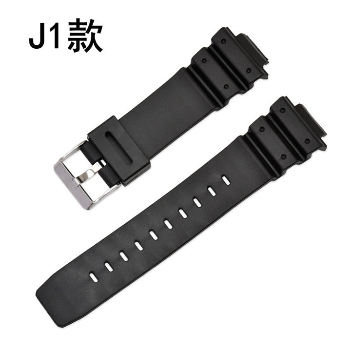 TPU Rubber Watch Strap 16–26mm for Casio G-Shock 9052/5600/6900 Series