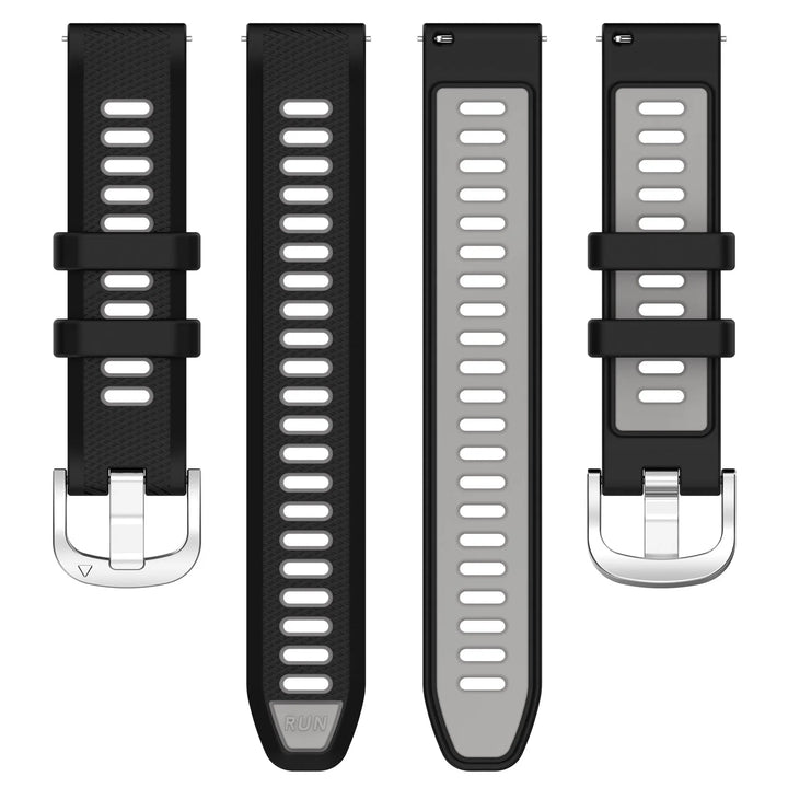 Silicone Sports Strap for Garmin Forerunner, Venu & Vivoactive (18-22mm)